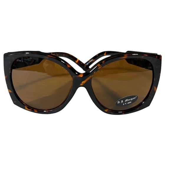 A.J. Morgan Tortoise Shell Sunglasses. New - Picture 1 of 6